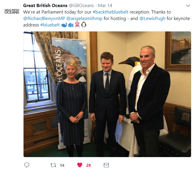 GBO parliament tweet